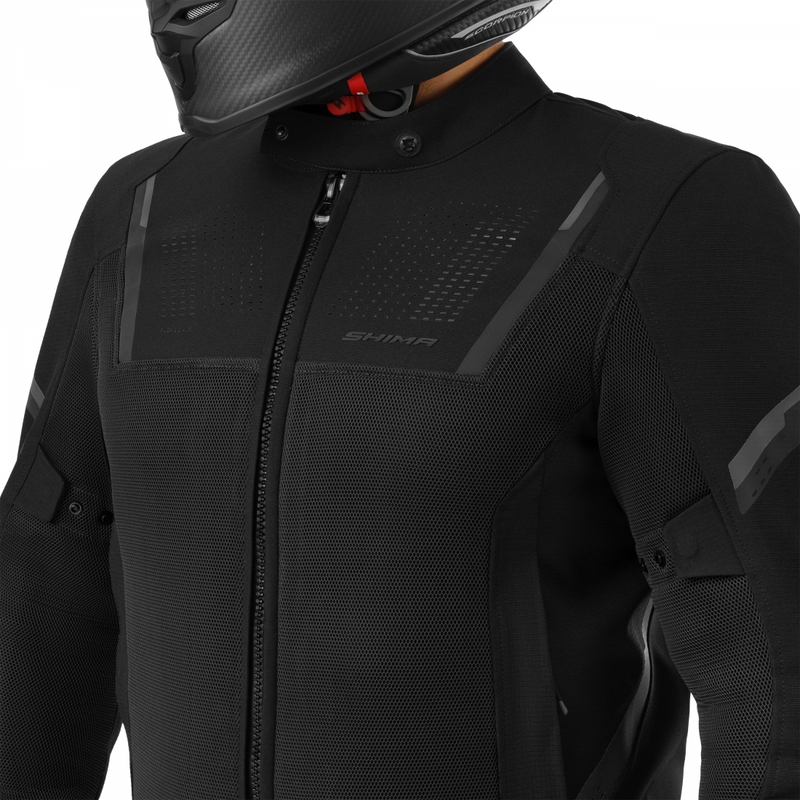 Shima Rush 3.0 Air motoros kabát fekete