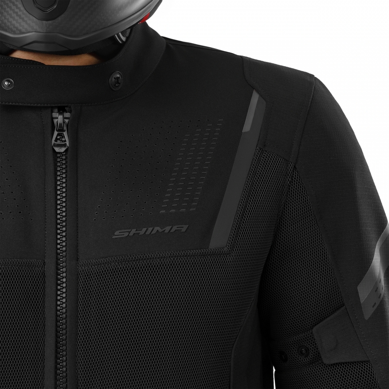 Shima Rush 3.0 Air motoros kabát fekete