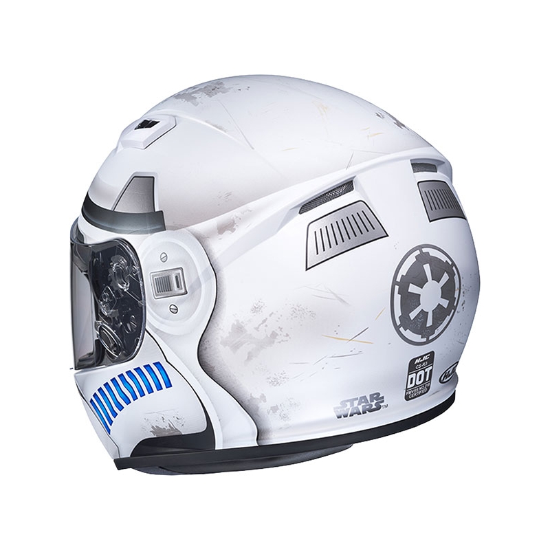 Beépített motoros sisak HJC CS-15 Rohamosztagos Star Wars MC10SF eladás kiárusítás