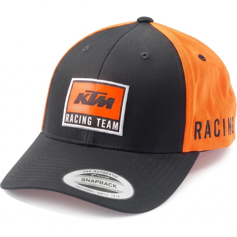 KTM Team Curved Cap OS baseball sapka fekete-narancssárga