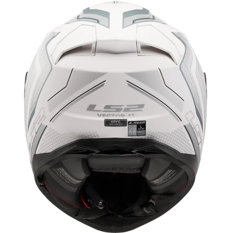 LS2 FF811 Vector II Alizer zárt motoros bukósisak matt fehér