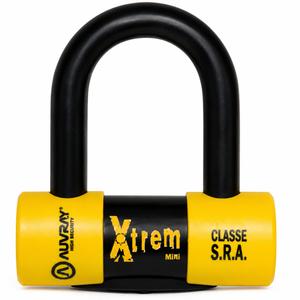 Zámek na brzdový kotouč AUVRAY Xtrem Mini černo-žlutý