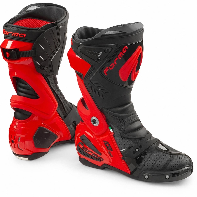 Forma Ice Pro Flow motoros csizma piros-fekete