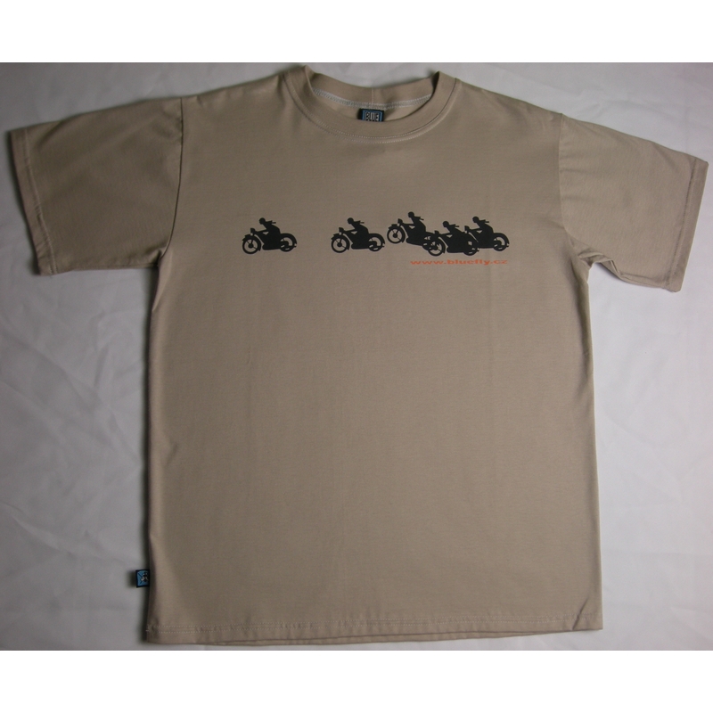 Férfi póló Blue Fly bézs eladó témával kiárusítás