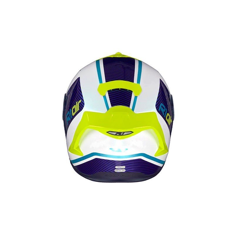 Integrált sisak Scorpion EXO-R1 Air Corpus fehér-kék-sárga eladó kiárusítás