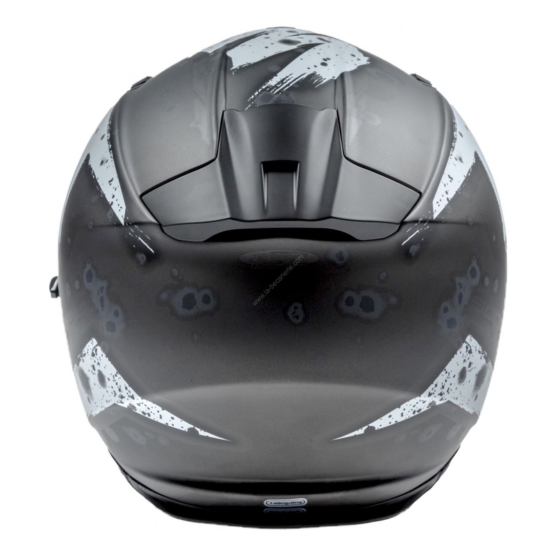 Integrált sisak Scorpion EXO-510 Air Marcus fekete matt-ezüst-fehér
