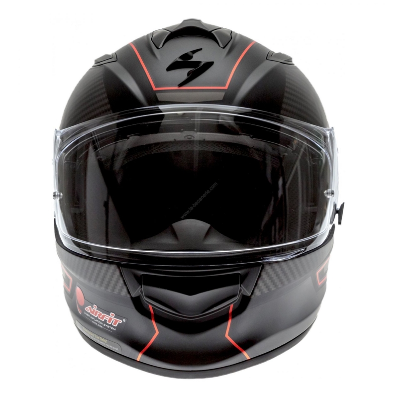 Beépített sisak Scorpion EXO-510 Air Frame fekete-piros