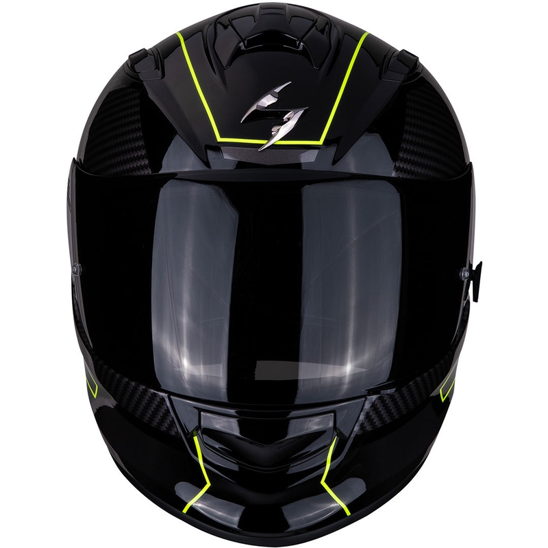 Integrált sisak Scorpion EXO-510 Air Frame fekete-fehér-fluo sárga eladó kiárusítás