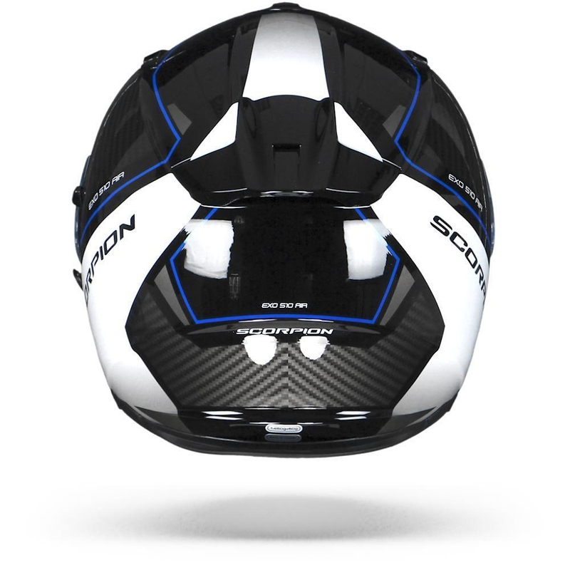 Integrált sisak Scorpion EXO-510 Air Frame fekete-kék-fehér