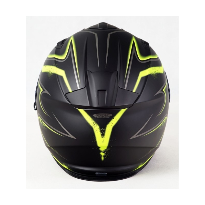 Integrált sisak Scorpion EXO-510 Air Radium fekete-fluo sárga