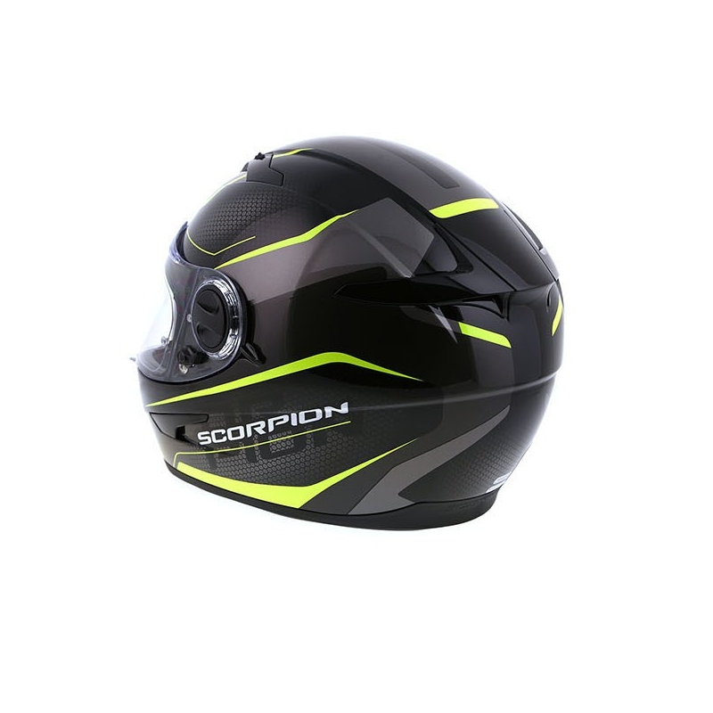 Integrált sisak Scorpion EXO-490 Vision fekete-fluo sárga eladó kiárusítás