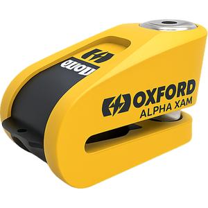 Oxford Alpha Alarm XA14 tárcsafék zár sárga-fekete