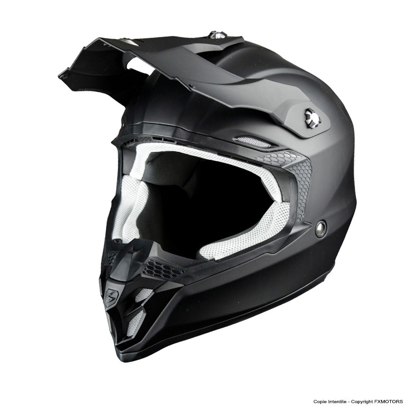 Scorpion VX-16 Air Motocross sisak fekete Matt
