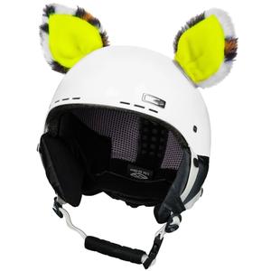 Crazy Ears Macska sisakfülek neon sárga