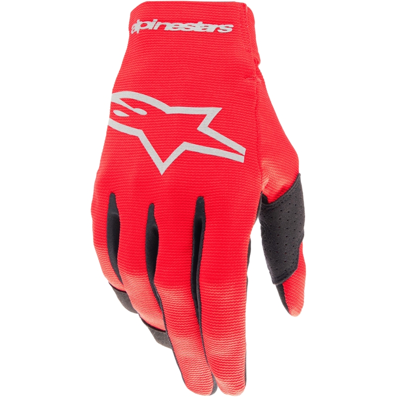 Alpinestars Radar motokrossz kesztyű fekete-ezüst