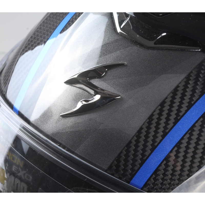 Integrált sisak Scorpion EXO-1400 Carbon Air Grand fekete-kék