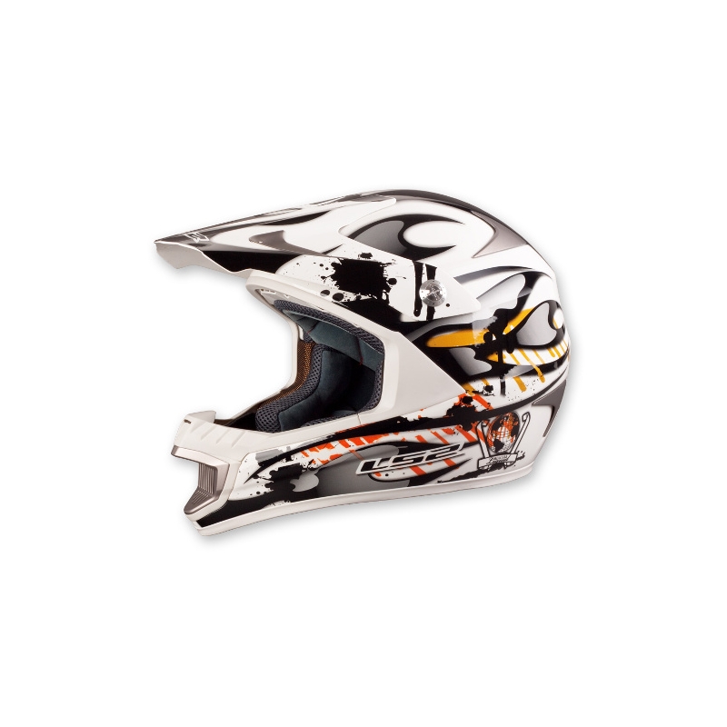 Motokrosová přilba LS2 MX442 Magma bílá