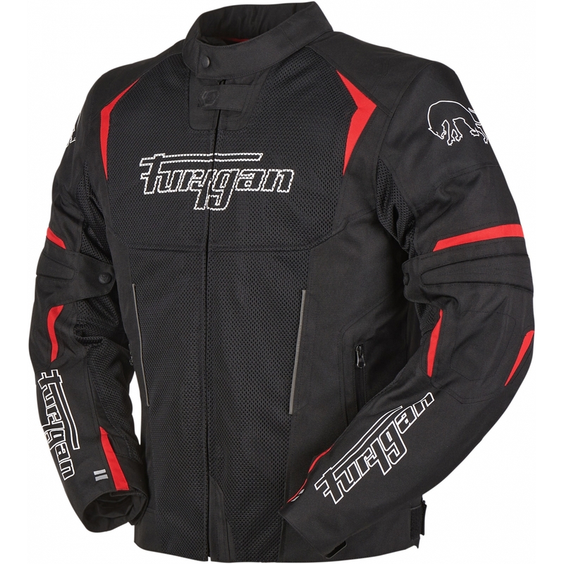 Furygan Ultra Spark Vented 3 az 1-ben motoros dzseki piros-fekete