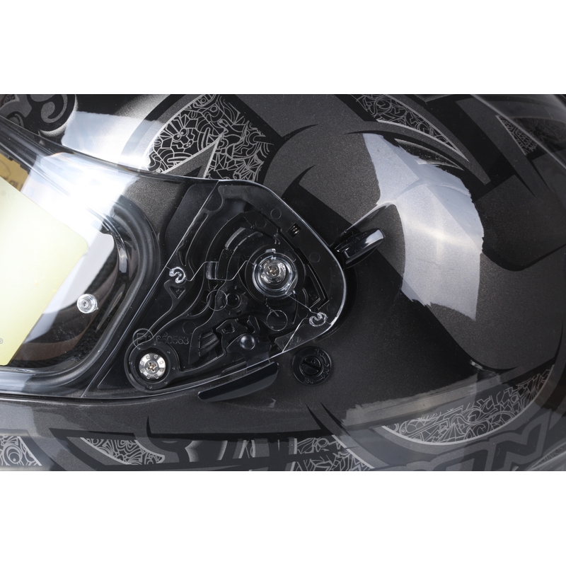 Motorkerékpár integrált sisak Scorpion EXO-510 Air Arabesc fekete eladó kiárusítás