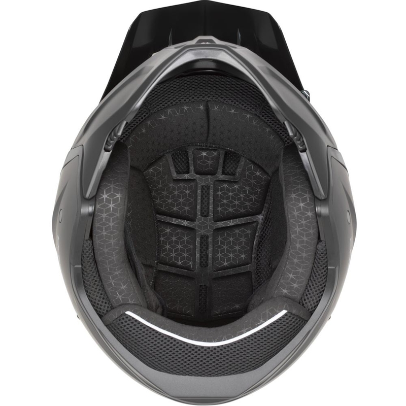 Cassida Cross Country Dual moduláris motoros bukósisak fluo sárga-fekete