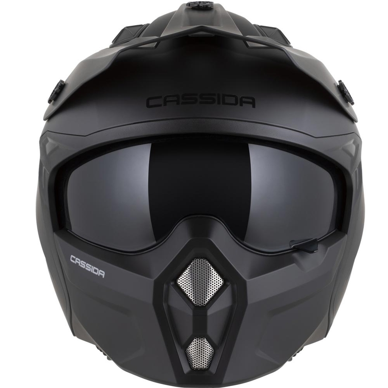 Cassida Cross Country Dual moduláris motoros bukósisak matt fekete