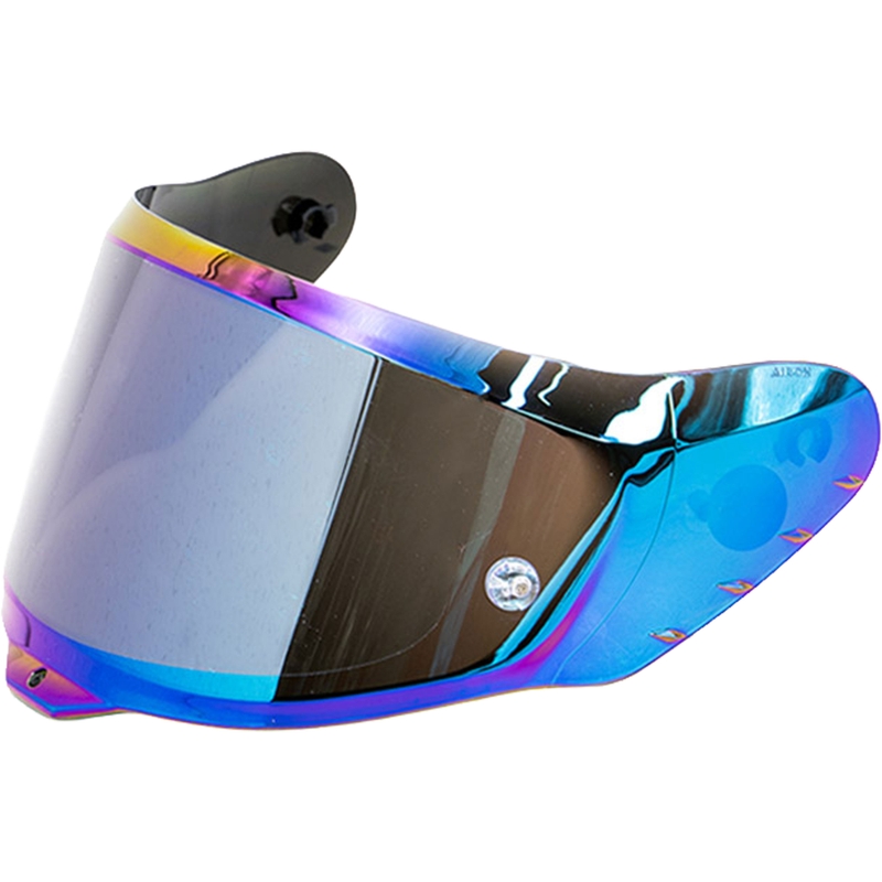 Plexi pro helmy na motorku Airoh GP800 / FIM iridiové zrcadlové