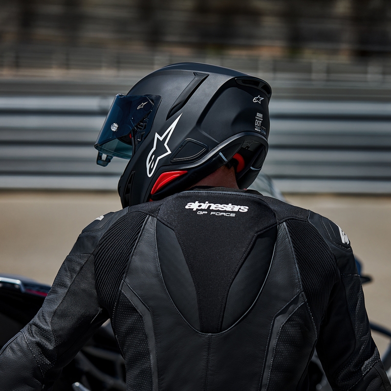 Integrální helma na motorku Alpinestars S-R7 Solid matná černá