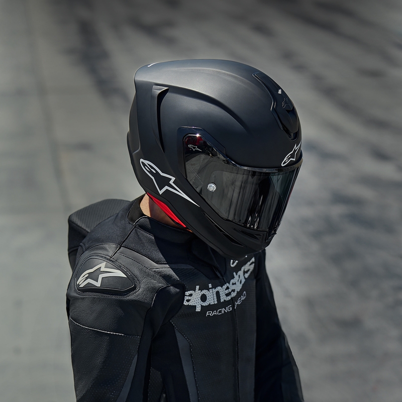 Integrální helma na motorku Alpinestars S-R7 Solid matná černá