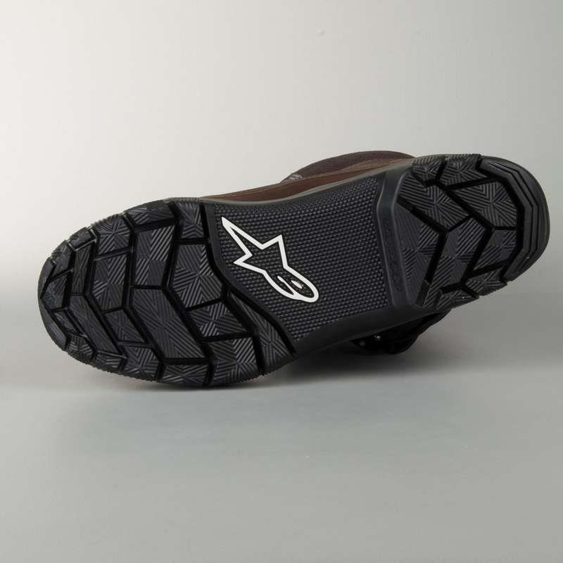 Alpinestars Belize Oiled Drystar motoros csizma barna