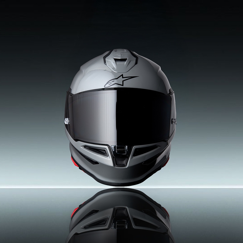 Integrální helma na motorku Alpinestars S-R7 Solid šedá