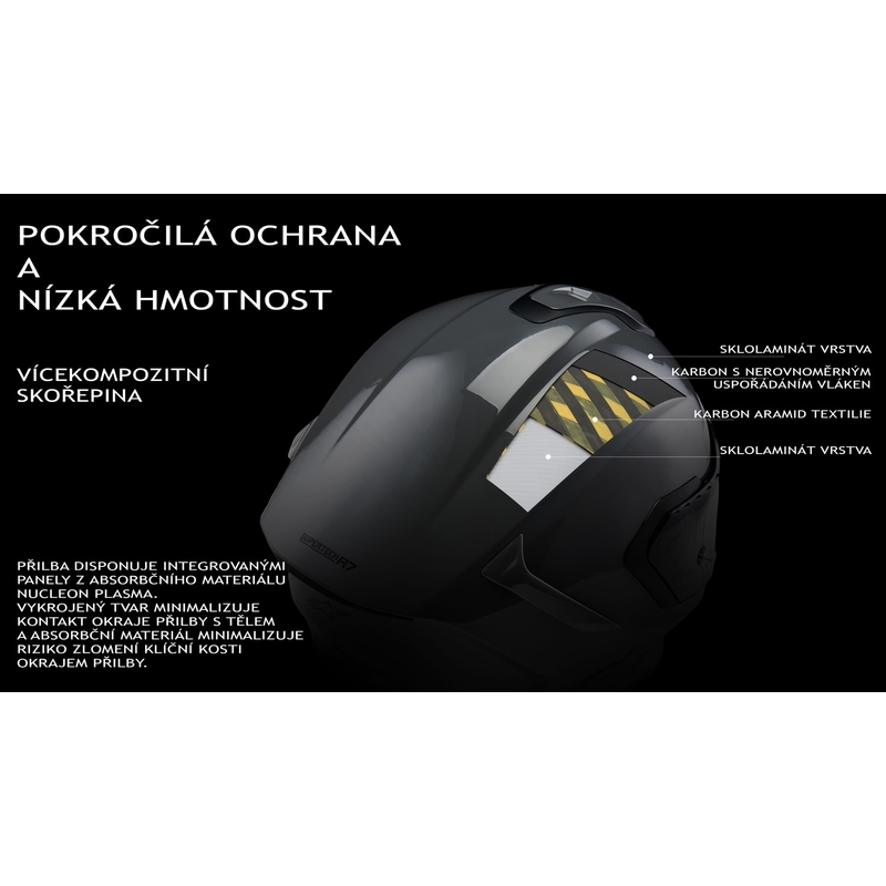 Integrální helma na motorku Alpinestars S-R7 Solid šedá