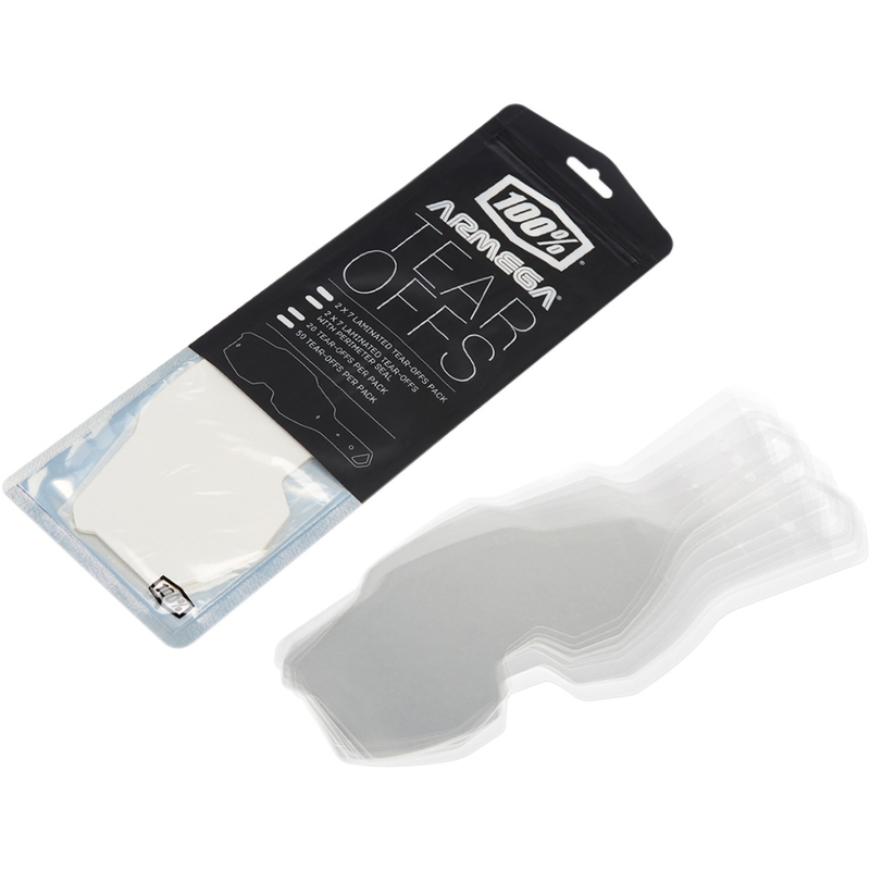 100% ARMEGA motokrossz szemüveghez STANDART tear-off fóliák (50 darab)
