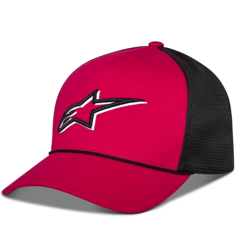 Kšiltovka Alpinestars Ageless Shadow Trucker červeno-černá