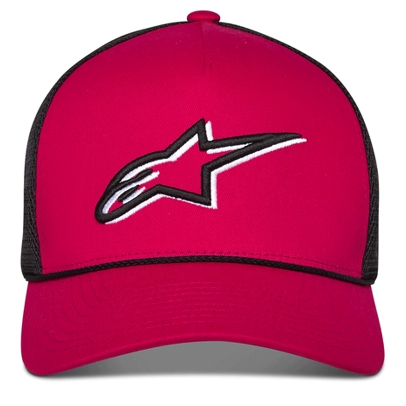 Kšiltovka Alpinestars Ageless Shadow Trucker červeno-černá