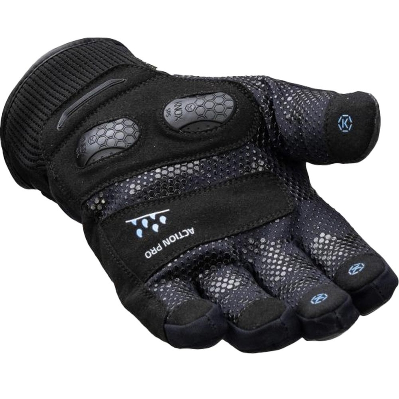 Rukavice na motorku Knox Action PRO Waterproof černé