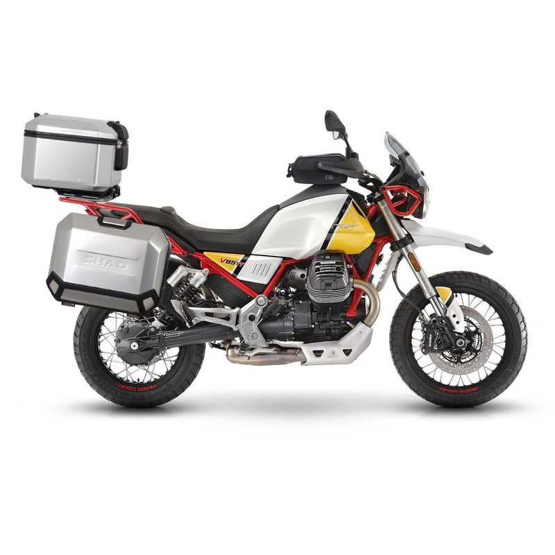 4P System fitting kit SHAD (for cases and bags TERRA and SH38X) részére MOTO GUZZI V 85 TT 850 / Travel 2019-2023