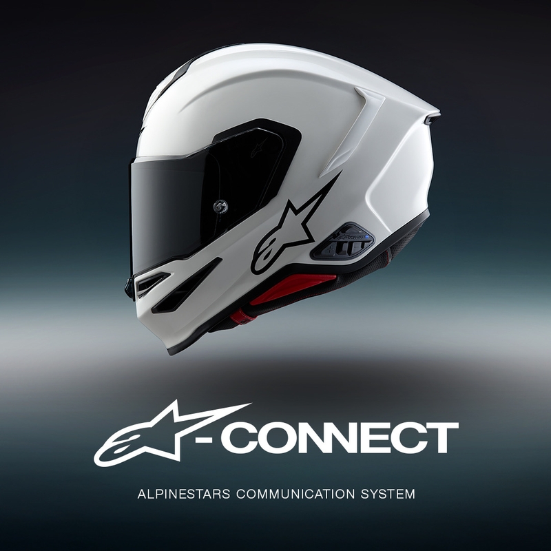 Bluetooth interkom na motorku Alpinestars A-CONNECT system černý