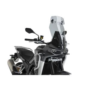 Multiadjustable visor PUIG 2.0 20764H clip-on smoke