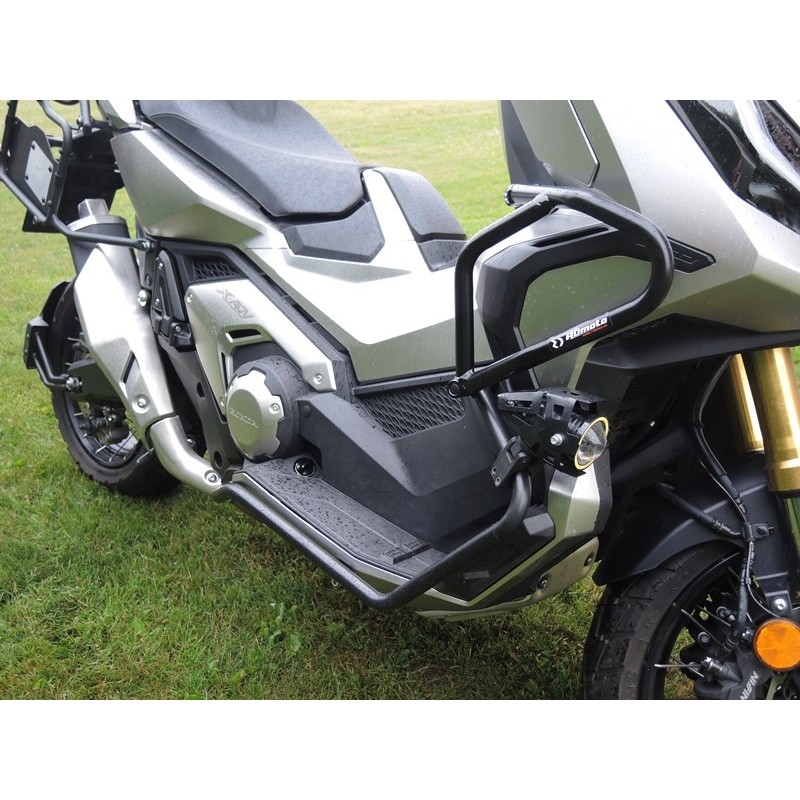Engine guards RDMOTO matt black upper + lower részére HONDA X-ADV 750 2021-2023