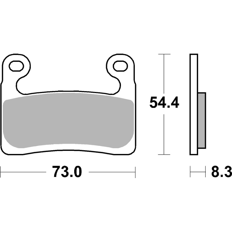Fékbetét BREMBO