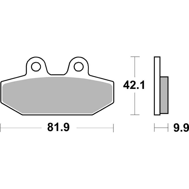 Fékbetét BREMBO