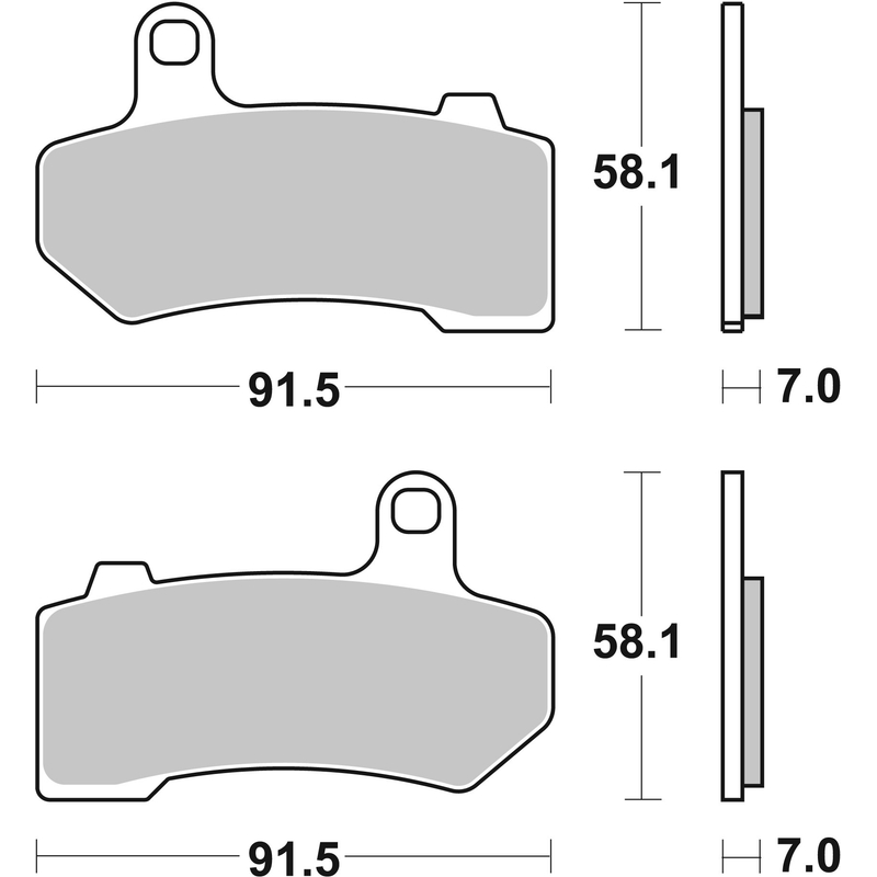 Fékbetét BREMBO