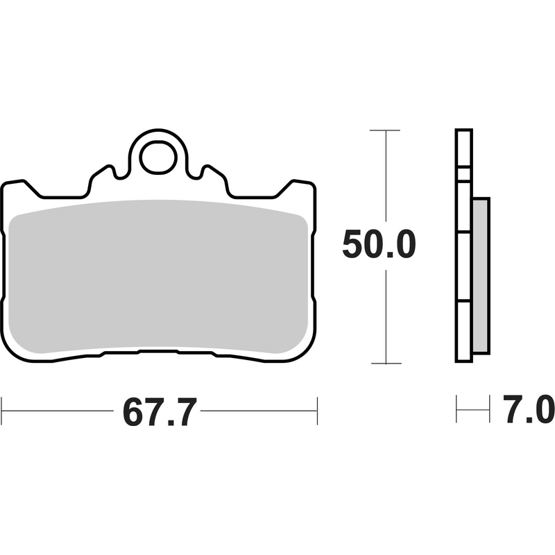 Fékbetét BREMBO