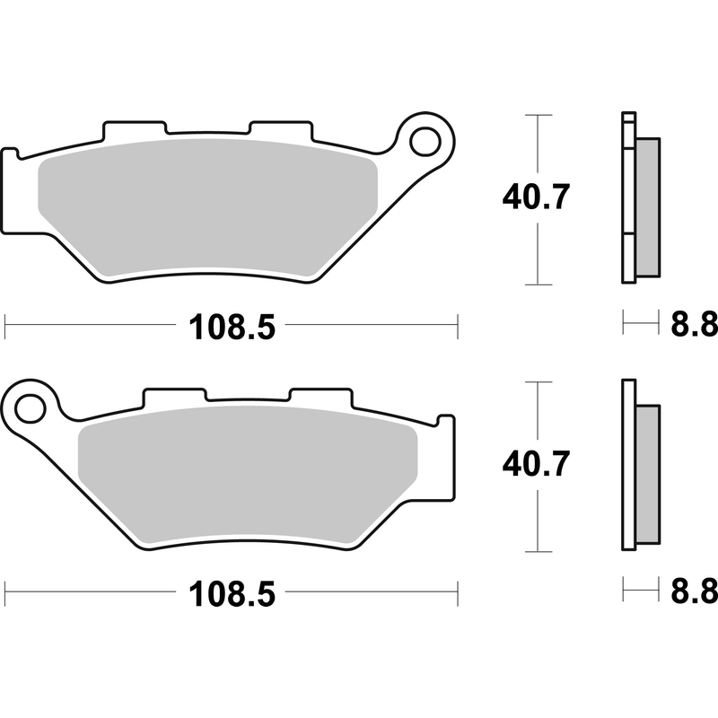 Fékbetét BREMBO