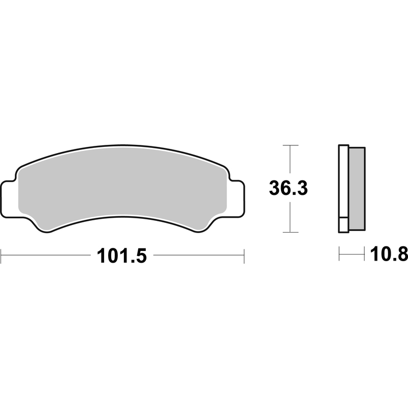 Fékbetét BREMBO