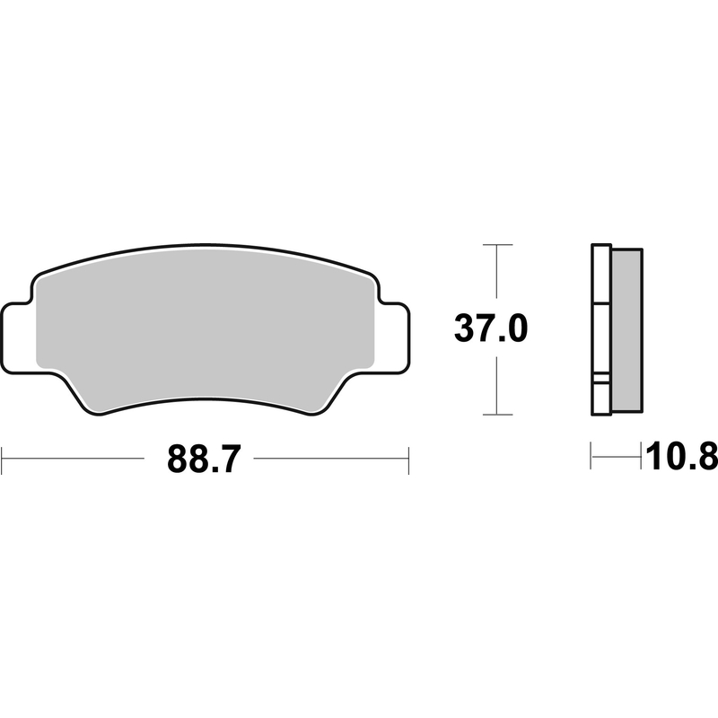 Fékbetét BREMBO