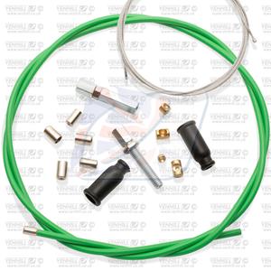 Gázkábel univerzális készlet Venhill U01-4-100-GR 6mm OUTER (1.35m) zöld