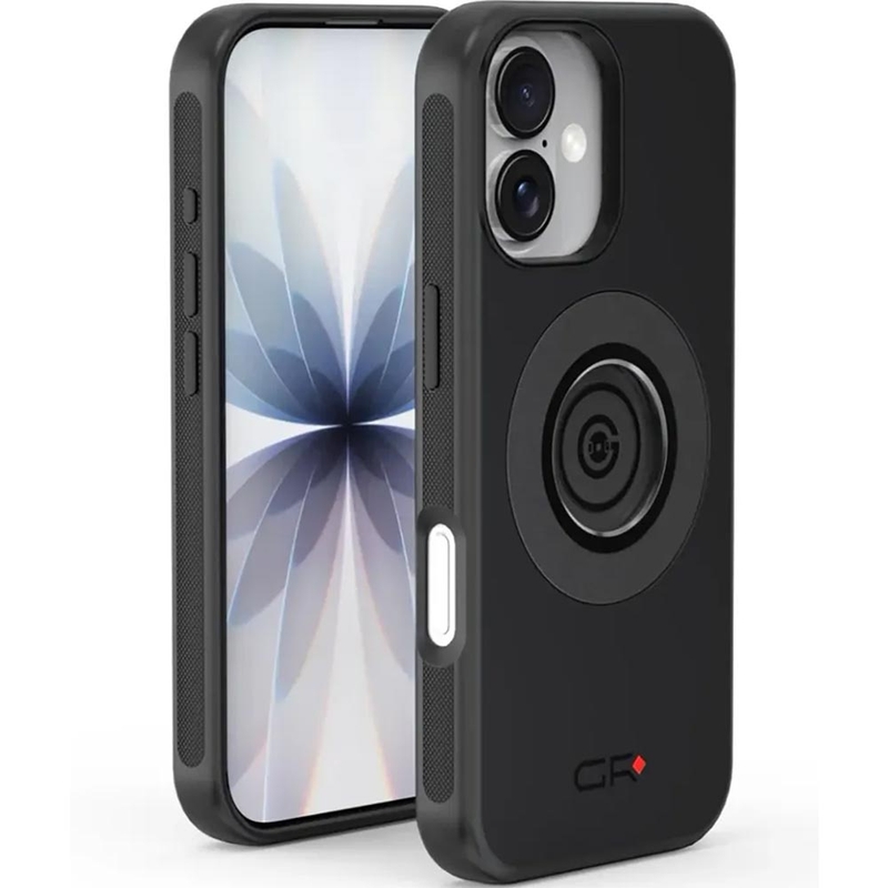 Rychloupínací kryt na telefon pro Apple iPhone 16 GRxplore černý