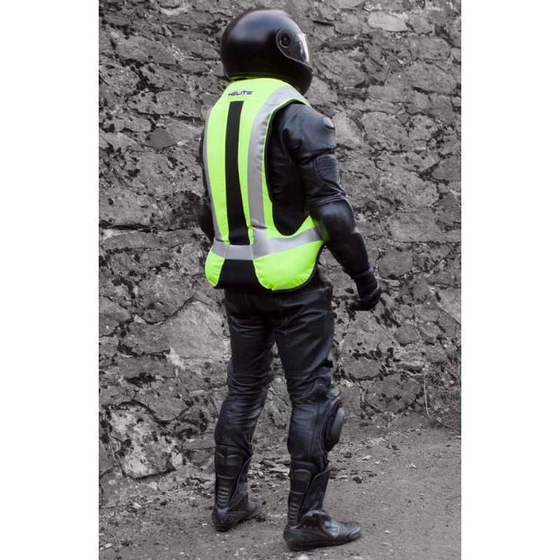 Légzsák mellény HELITE Airnest Fluo sárga