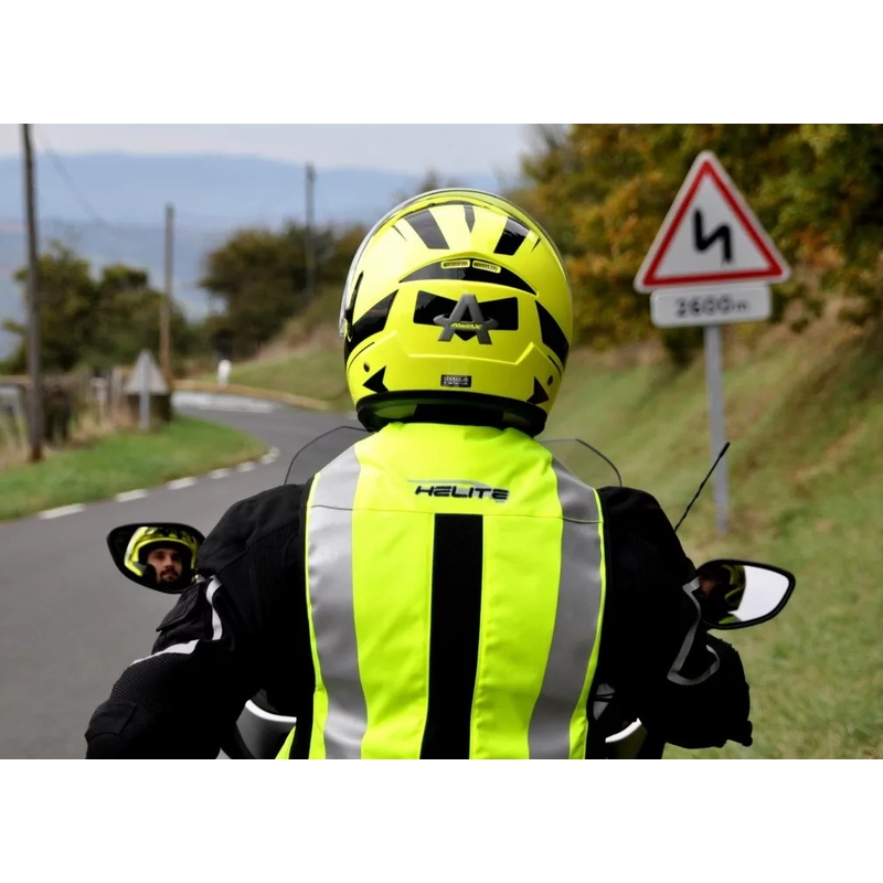 Légzsák mellény HELITE Airnest Fluo sárga